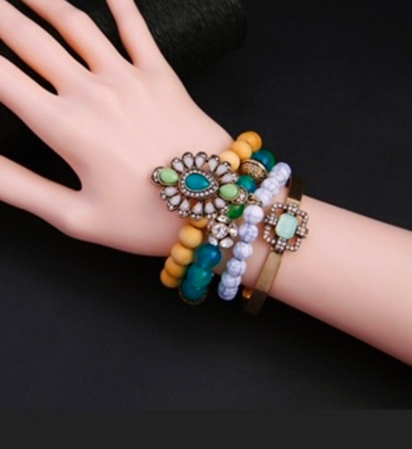 Bohemian Beaded Bracelet | Boheme Bracelet | Thalie Bouteek